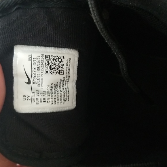 NIKE BOYS' LITTLE KIDS' MANOA LEATHER BOOTS size 2y - Picture 8 of 8